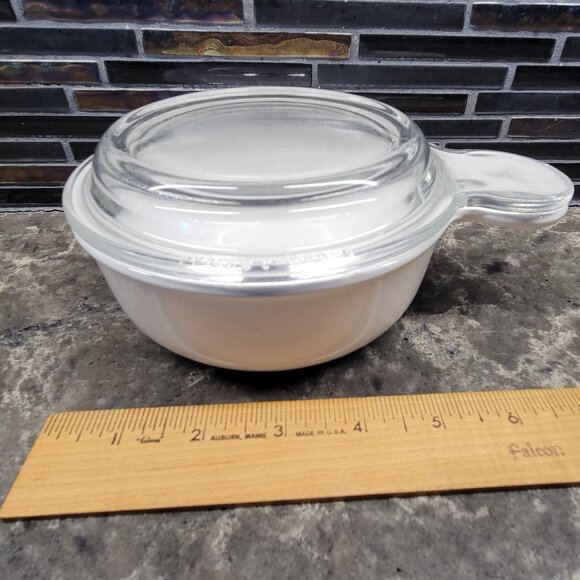 SET OF (3) PYREX GRAB IT BOWLS CORNING WARE VINTAGE 1970s ROUND OVAL GLASS LIDS - Picture 13 of 15